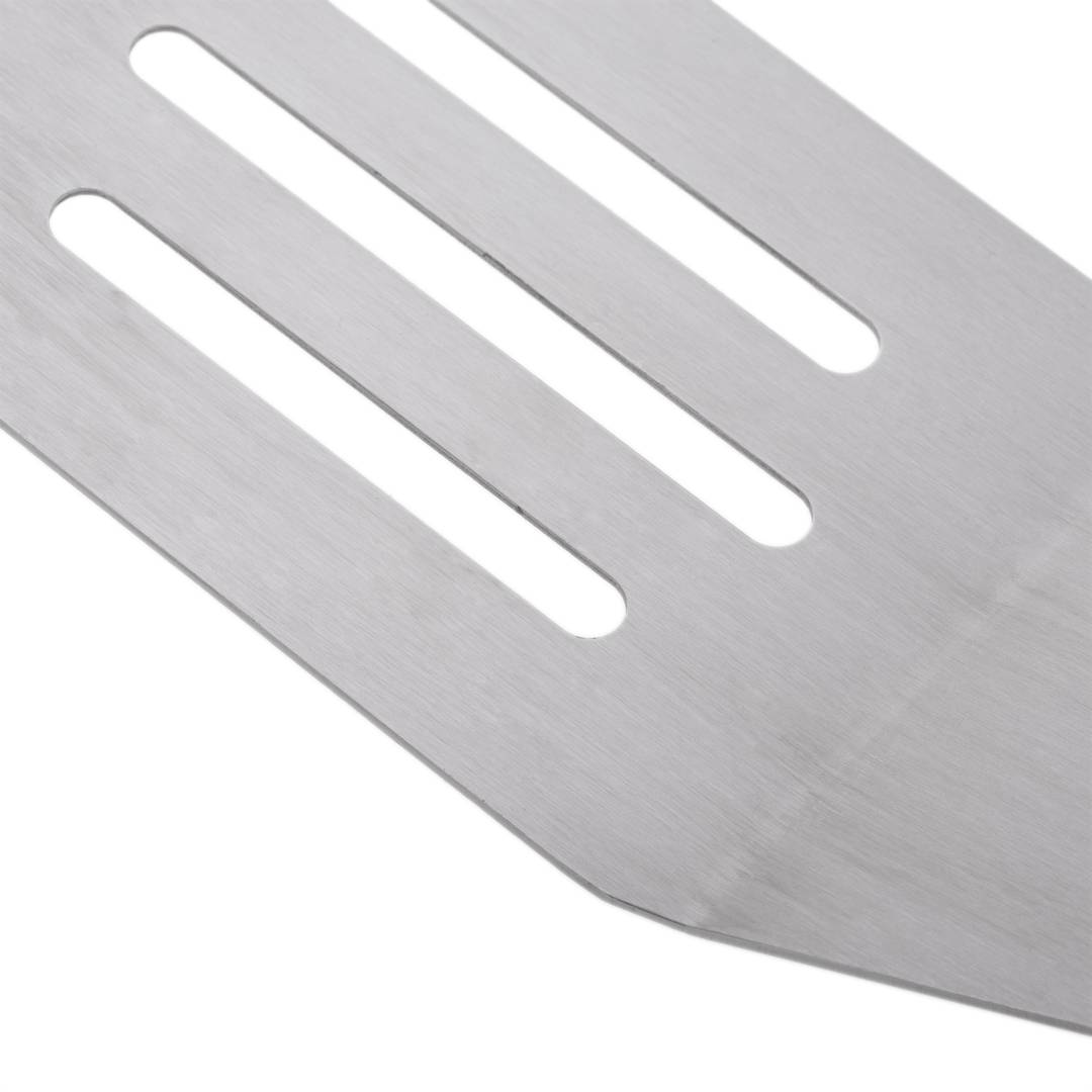 17-calowa szpatułka do burgerów ze stali nierdzewnej