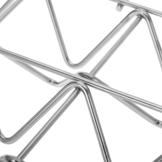 Żelazny grill ocynkowany z uchwytem na warzywa pojemność 6 szt