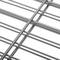 Churrasqueira dupla em ferro galvanizado com pega 45x45 cm
