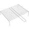 Prosty grill z ocynkowanej stali z uchwytem 50x38 cm