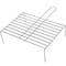Churrasqueira simples em ferro galvanizado com pega 40x27 cm