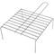 Churrasqueira simples de ferro galvanizado com cabo 30x27 cm