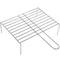 Churrasqueira simples de ferro galvanizado com cabo 30x27 cm