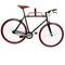 Wall mount bike storage rack Folding bracket with hook for hanging bicycle 2-pack