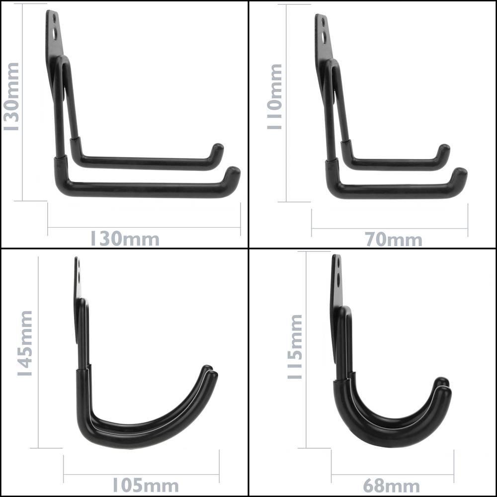 Confezione 5 ganci multiuso di diverse dimensioni