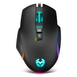 Ratón para juegos Krom Kenon con RGB y USB de Krom NXKROMKEOS