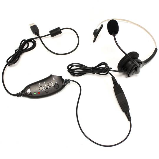 Plantronics Headset with Microphone and USB model KJ370