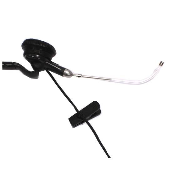 Clip cavo bavero microfono a cuffia