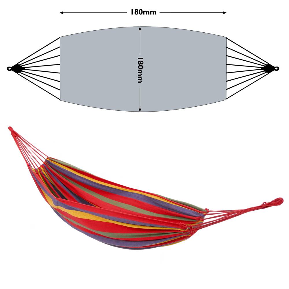 Stoff Hängematte für zwei Personen