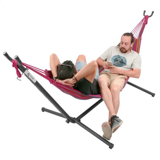 Stoff Hängematte für zwei Personen