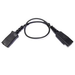 Cavo adattatore connettore compatibile con Plantronics QD a compatibile con GN NetCom QD