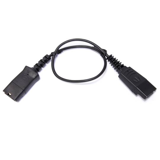 Câble adaptateur de connecteur compatible avec Plantronics QD à GN compatible avec NetCom QD