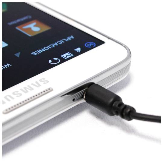 Adapter headset microphone and button for mobile phone and smartphone in black