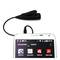 Adapter headset microphone and button for mobile phone and smartphone in black