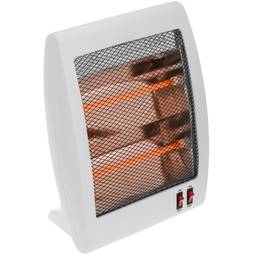 Estufa de quars plana de 2 barres de 400/800W portatil antibolcada
