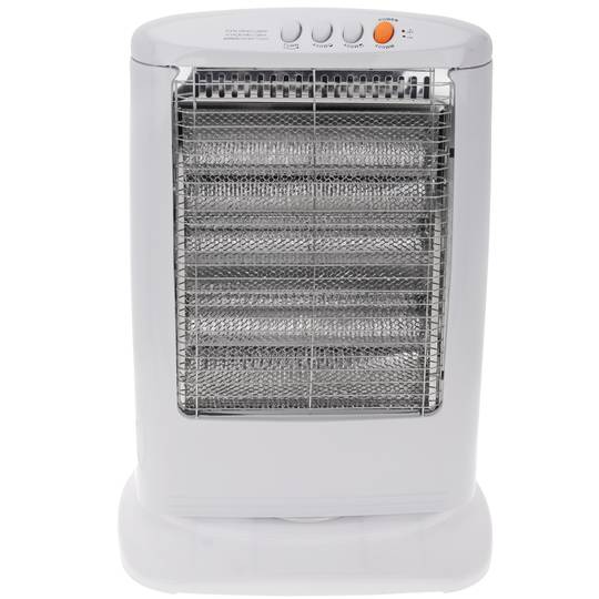 Fornello piatto al quarzo portatile 400/800/1200W 3 bar, oscillante e antiribaltamento