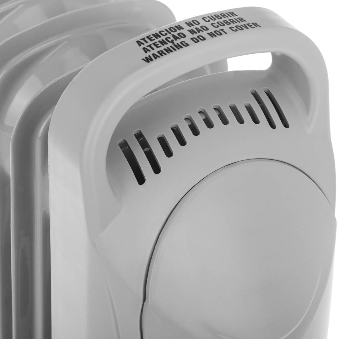 Grunkel - Radiador Eléctrico de Aceite, Bajo Consumo, Niveles de Calor  Regulables con termostato. 7 Elementos eficientes, ahorro energético.  Protección contra sobrecalentamiento (7 elementos 800W) : :  Bricolaje y herramientas