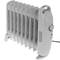 Oil radiator with thermostat and 900W of power.