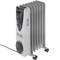 7-element oil radiator with thermostat and 1500W power with wheels