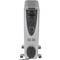 7-element oil radiator with thermostat and 1500W power with wheels