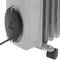7-element oil radiator with thermostat and 1500W power with wheels