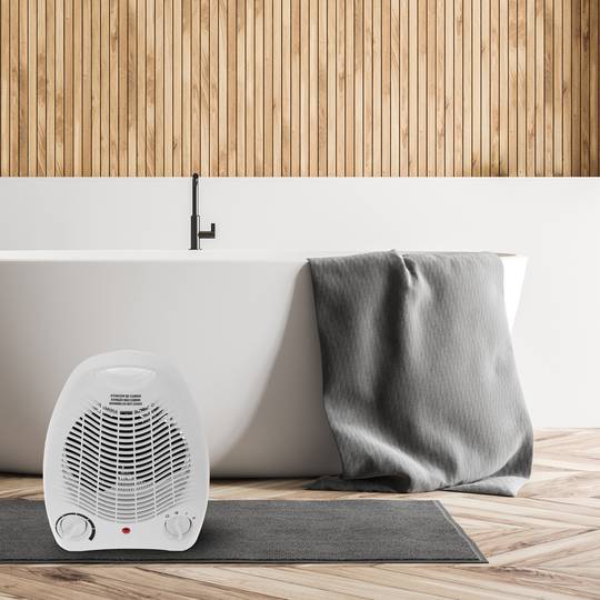 Aerotermo da pavimento 1000/2000 w bianco
