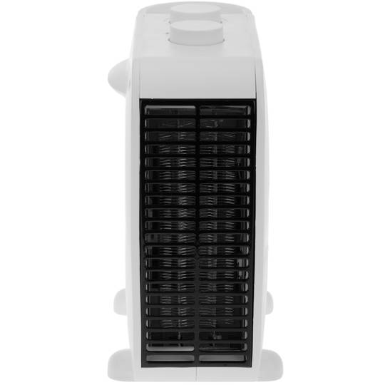 Aquecedor de ar 2 em 1 horizontal e vertical de 1000/2000 W, branco