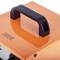 Calefactor industrial d'aire de terra 1000 / 2000 w de color taronja i forma rectangular