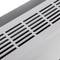 White 1000/2000 W wall-mounted ceramic split air heater with remote control