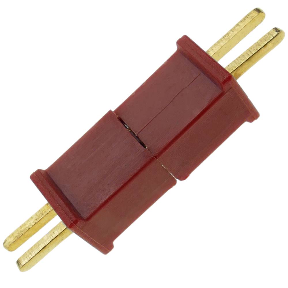 Connector Rc Micro T Plug For Charging And Power Supply Pair Male And Female Cablematic 3701