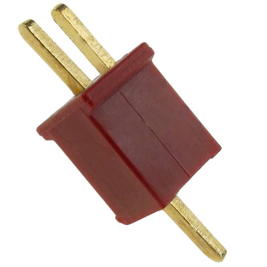Conector RC Micro T PLUG para carregamento e fornecimento de energia Par macho e fêmea