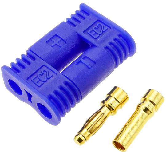 Connecteur RC EC2 pour charger et alimenter Paire Mâle et Femelle