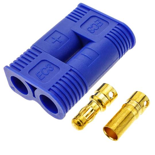 Conector RC EC3 para carregamento e fornecimento de energia Par macho e fêmea