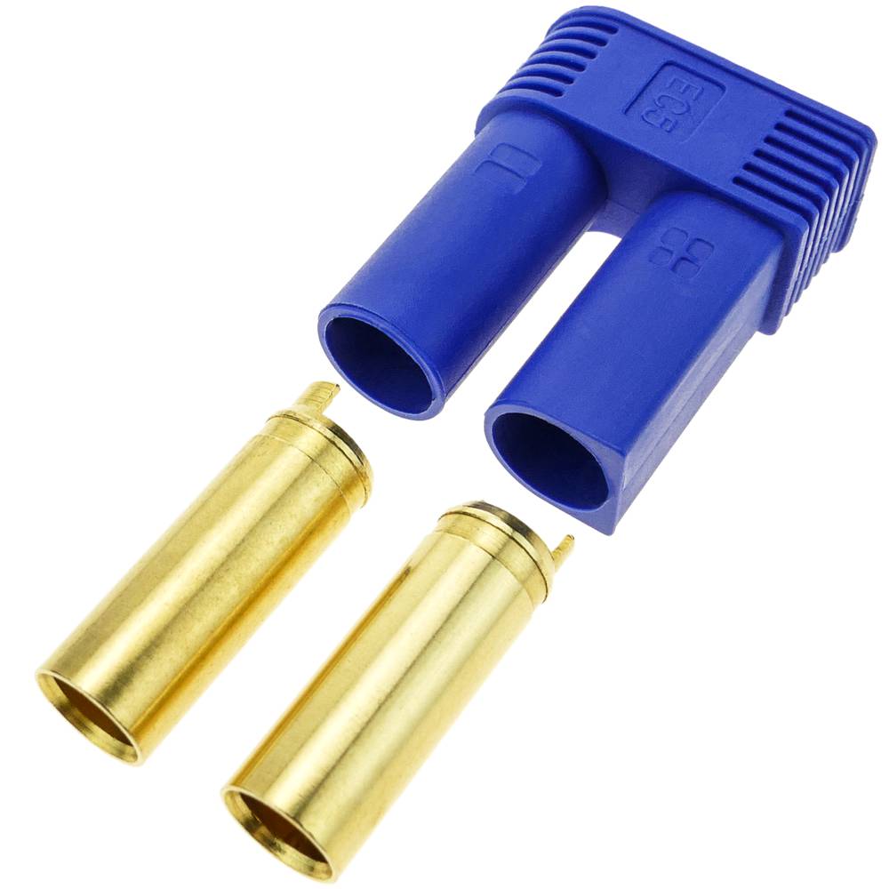 Connector RC EC5 5.0mm for charging and power supply Pair Male and female -  Cablematic