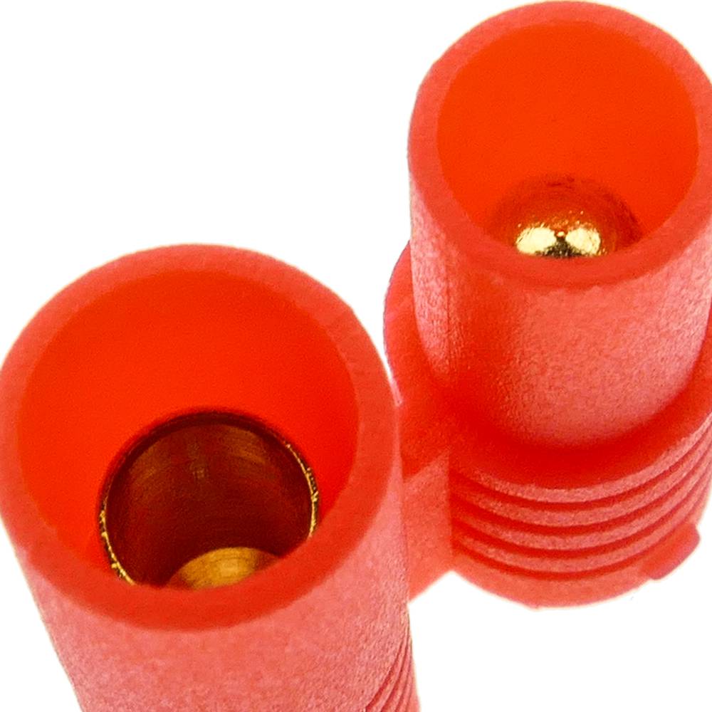 Conector RC HXT Banana 3.5 mm para carregamento e fornecimento de energia Par macho e fêmea