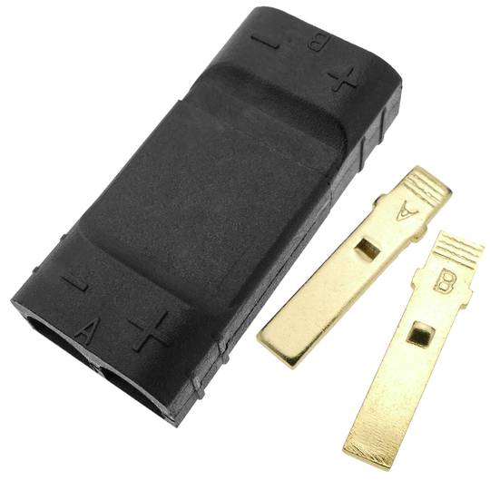 Connecteur RC TRAXXAS #1 pour charger et alimenter Paire Mâle et Femelle