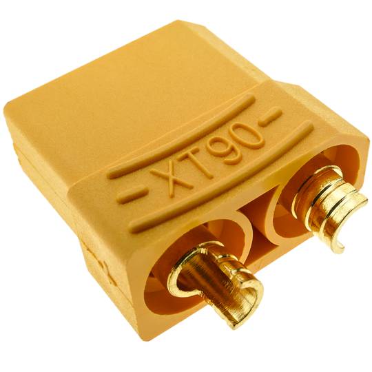Connector RC XT90 for charging and power supply Pair Male and 