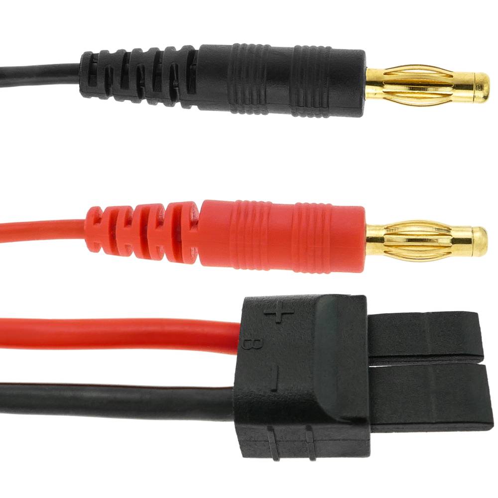 Kabel TRAXXAS nr 1 męski do HXT Banana 4.0mm 30cm męski 14AWG Ładowanie i zasilanie