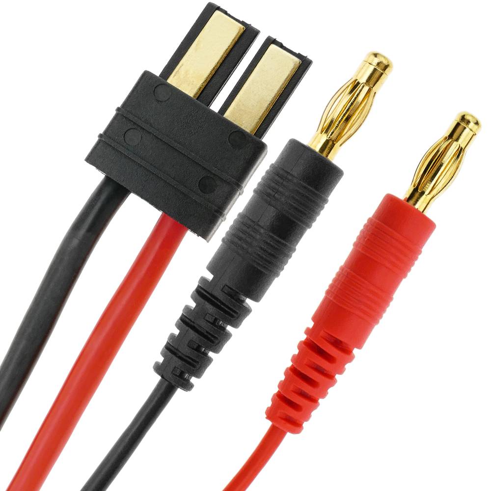 Kabel TRAXXAS nr 1 męski do HXT Banana 4.0mm 30cm męski 14AWG Ładowanie i zasilanie