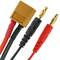 Kabel XT60 Stecker auf HXT Banana 4.0mm Stecker 30cm 14AWG Lade und Netzteil