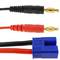Câble EC3 mâle vers HXT Banane 4.0mm mâle 30cm 14AWG Charge et alimentation