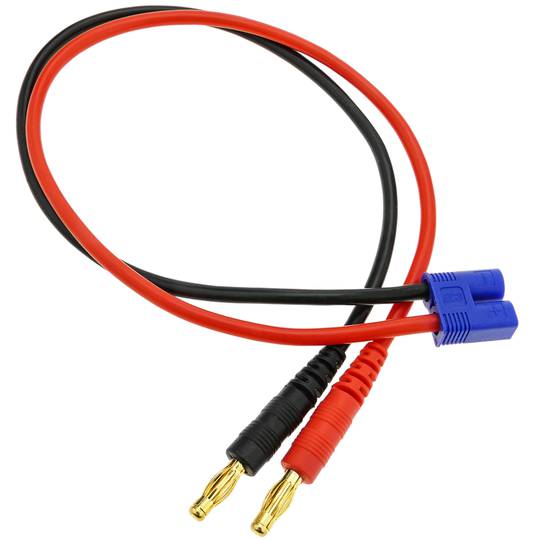 Câble EC3 mâle vers HXT Banane 4.0mm mâle 30cm 14AWG Charge et alimentation