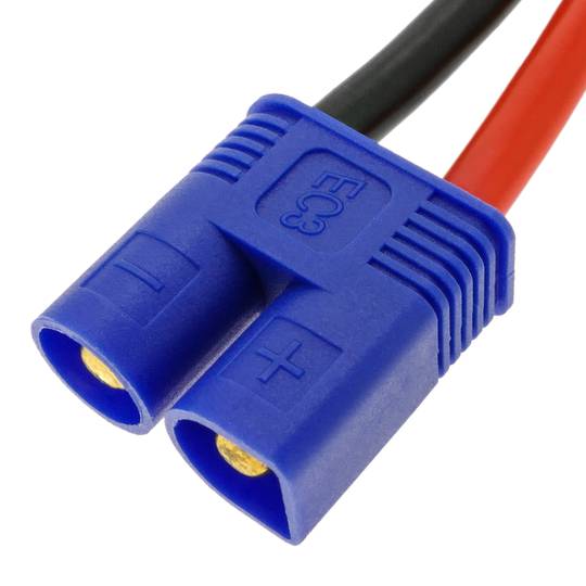 Câble EC3 mâle vers HXT Banane 4.0mm mâle 30cm 14AWG Charge et alimentation