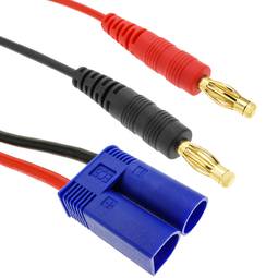 Kabel EC5 Stecker auf HXT Banana 4.0mm Stecker 30cm 14AWG Lade und Netzteil