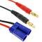 Kabel EC5 mannelijk naar HXT banaan 4,0 mm mannelijk 30 cm 14AWG Opladen en voeding