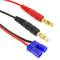 Kabel męski EC2 do męskiego HXT Banana 4.0mm 30cm 18AWG Ładowanie i zasilanie