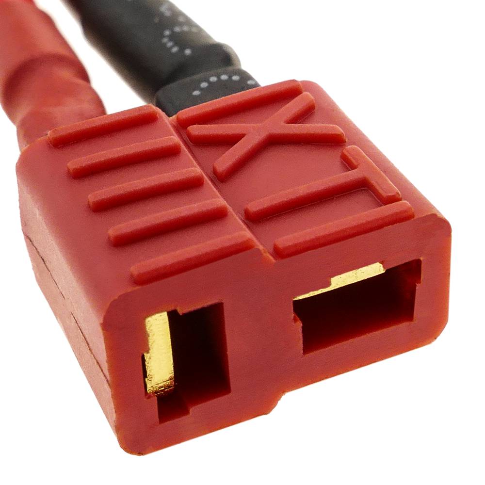 Kabel T PLUG vrouwelijk naar HXT banaan 4,0 mm 10 cm 14AWG Belasting en voeding