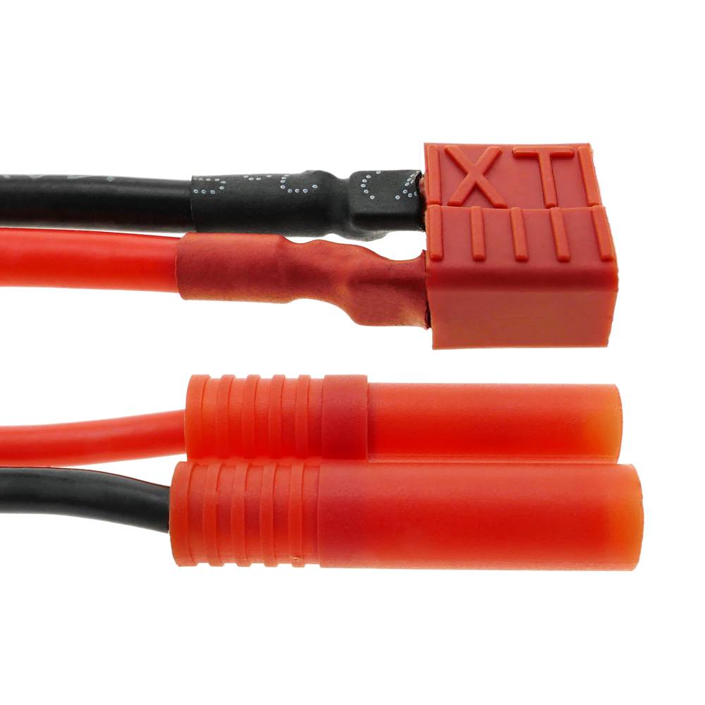 Kabel T PLUG vrouwelijk naar HXT banaan 4,0 mm 10 cm 14AWG Belasting en voeding