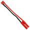 Kabel T PLUG vrouwelijk naar HXT banaan 4,0 mm 10 cm 14AWG Belasting en voeding