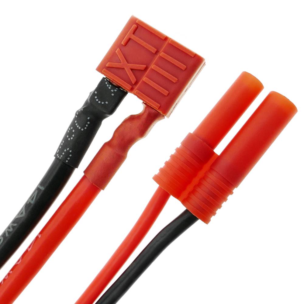 Kabel T PLUG vrouwelijk naar HXT banaan 4,0 mm 10 cm 14AWG Belasting en voeding